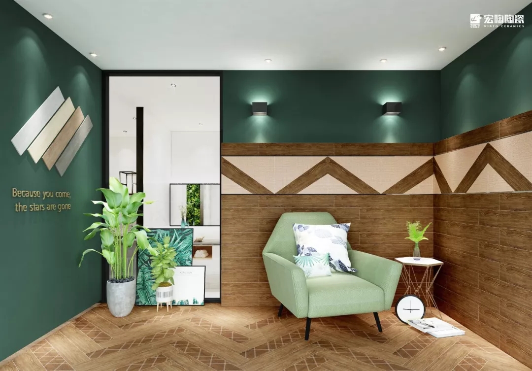 尊龙凯时官网版登录绿色瓷砖效果图