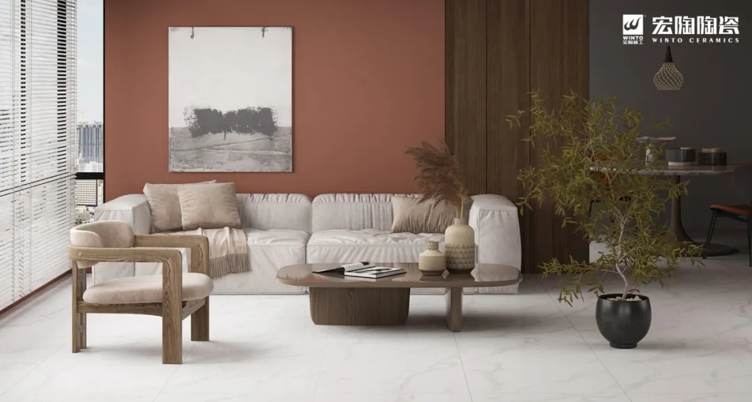 尊龙凯时官网版登录凯撒白瓷砖装修效果图