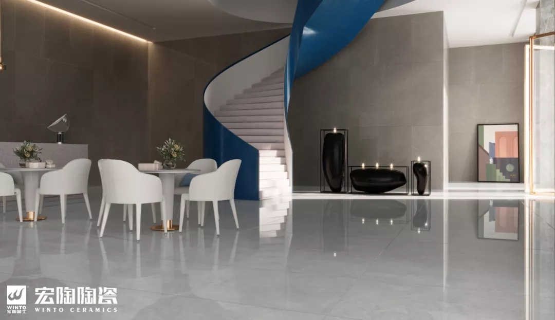 尊龙凯时官网版登录TPG1890233古云灰瓷砖地砖效果图