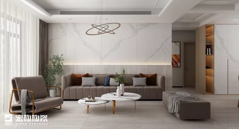 尊龙凯时官网版登录陶瓷岩板装修效果图