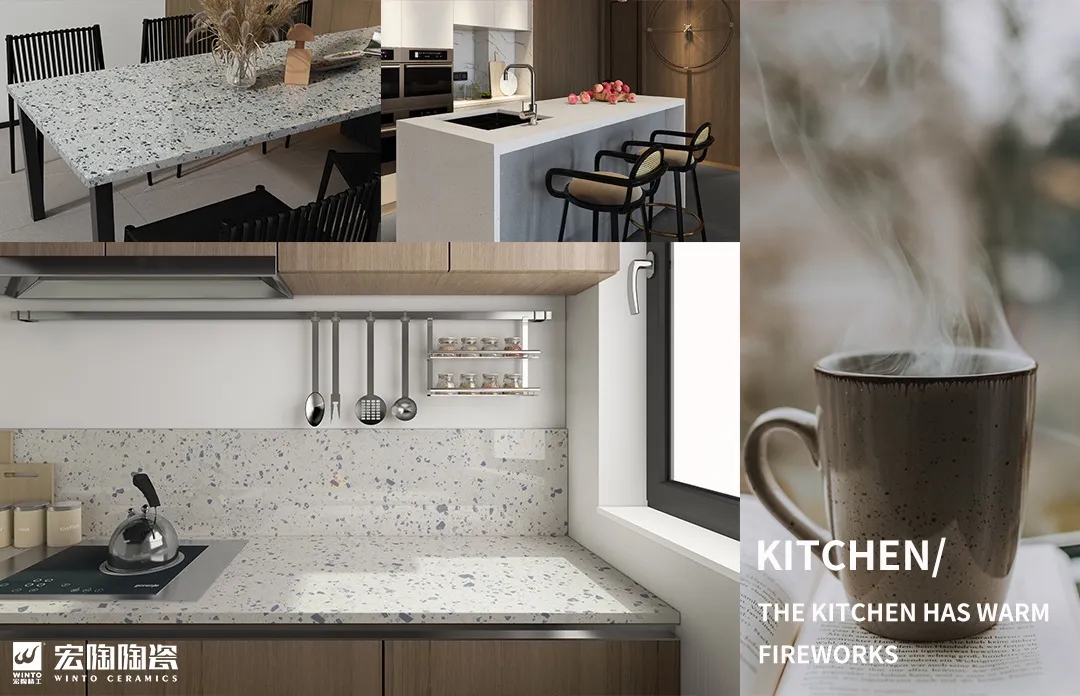 尊龙凯时官网版登录岩板智控平移岛台桌图片