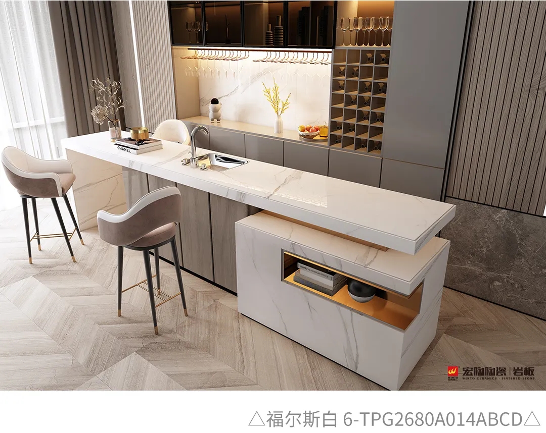 尊龙凯时官网版登录福尔斯白岩板装修效果图