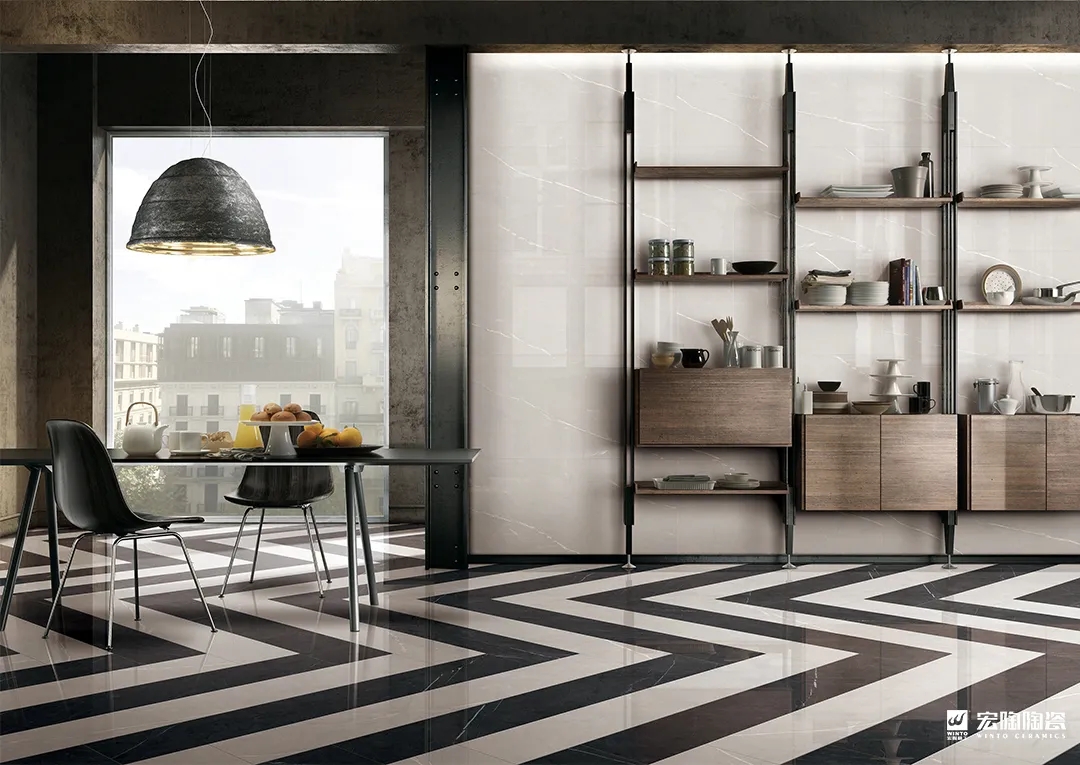 尊龙凯时官网版登录陶瓷是非根 600×1200mm瓷砖地砖装修效果图