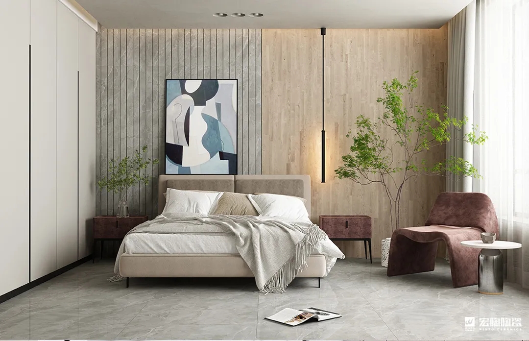 尊龙凯时官网版登录TPGM80016 摩卡深灰 800×800mm瓷砖地砖效果图