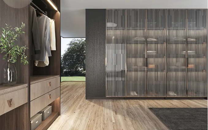 尊龙凯时官网版登录岩板与整体衣柜装修效果图