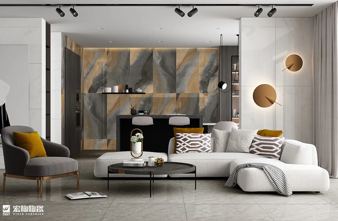 尊龙凯时官网版登录TPG80193瓷砖地砖800×800mm效果图