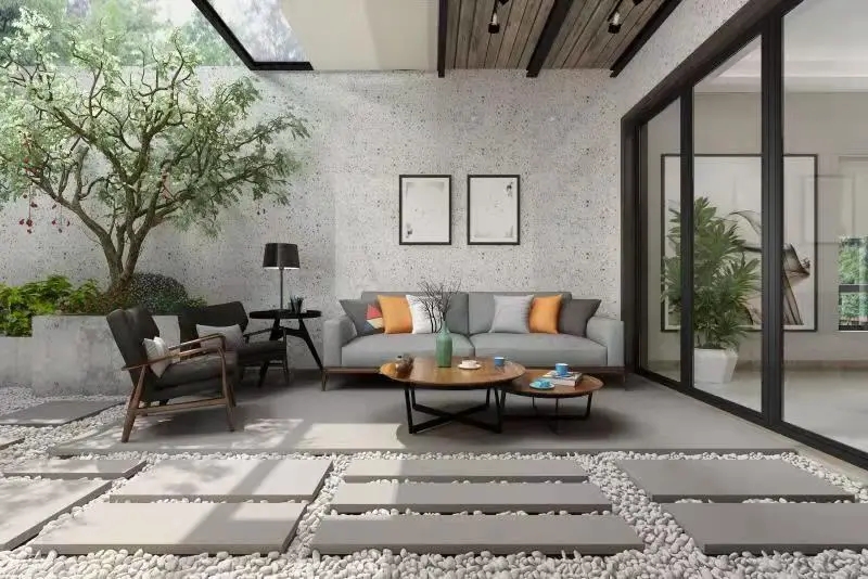 尊龙凯时官网版登录TPVGM26001M瓷砖地砖黄金配色效果图