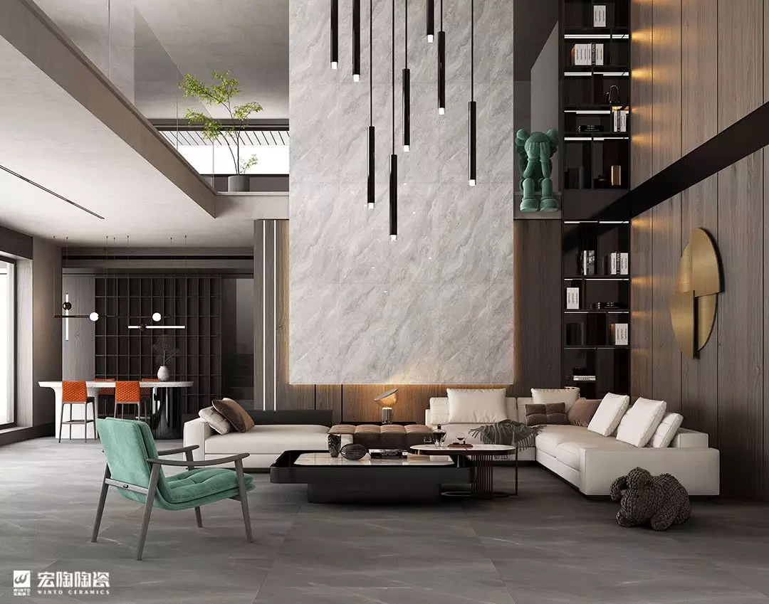 尊龙凯时官网版登录云中灰TPEBM157004 瓷砖地砖装修效果图