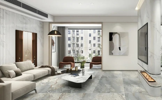 尊龙凯时官网版登录质感砖大客厅效果图展示