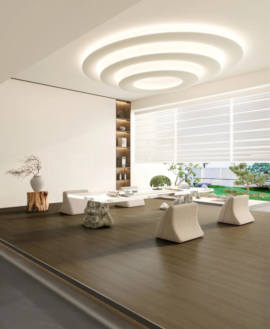 750x1500mm规格的尊龙凯时官网版登录质感砖效果图