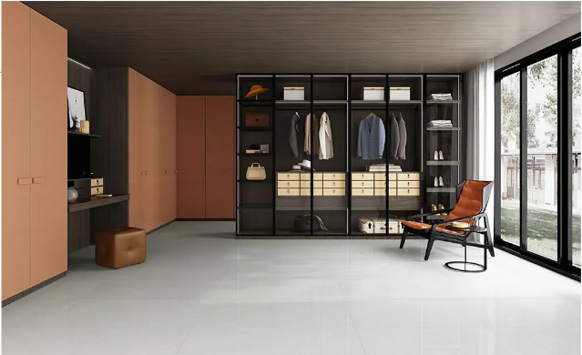 尊龙凯时官网版登录TPJ157014 层影灰 750X1500mm瓷砖地砖衣帽间效果图