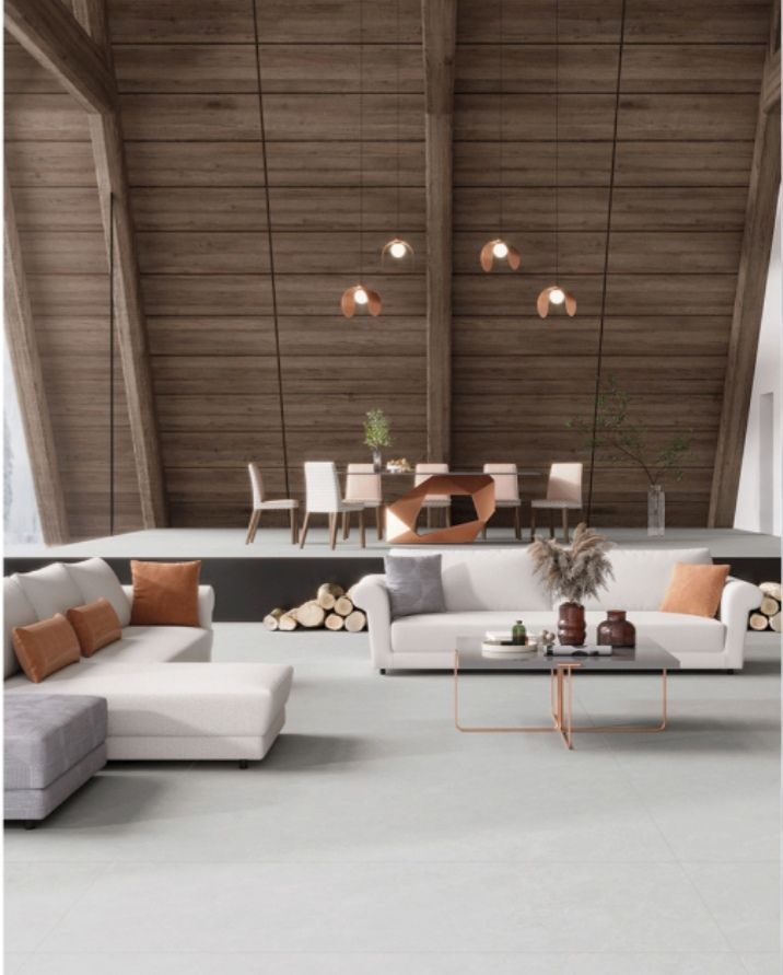 尊龙凯时官网版登录质感砖会客厅装修效果图