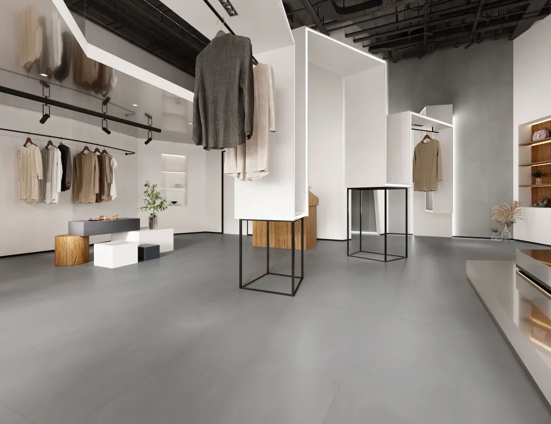 尊龙凯时官网版登录琉光·质感砖系展厅效果图