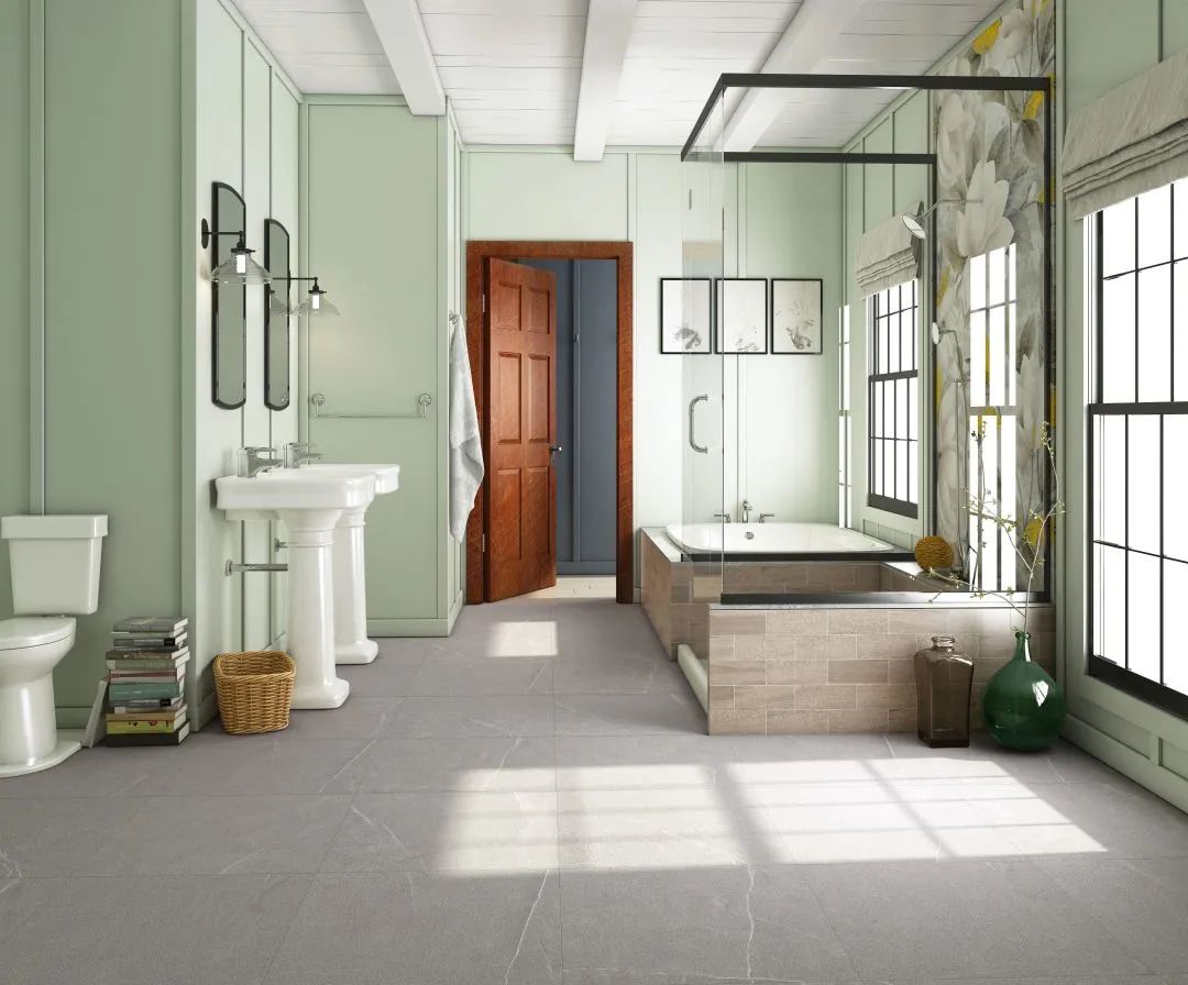 尊龙凯时官网版登录防滑瓷砖 -- TG60198 西西里灰图片